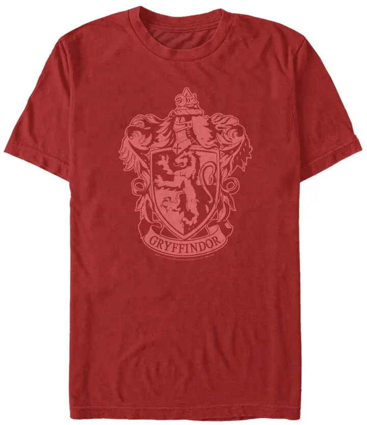 Fifth Sun Men's Simple Gryffindor Short Sleeve Crew T-shirt