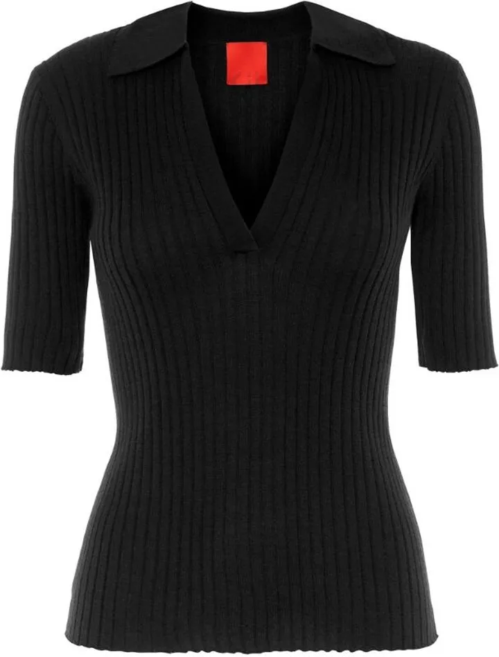 Cashmere In Love Wool-Cashmere Summer Polo Shirt