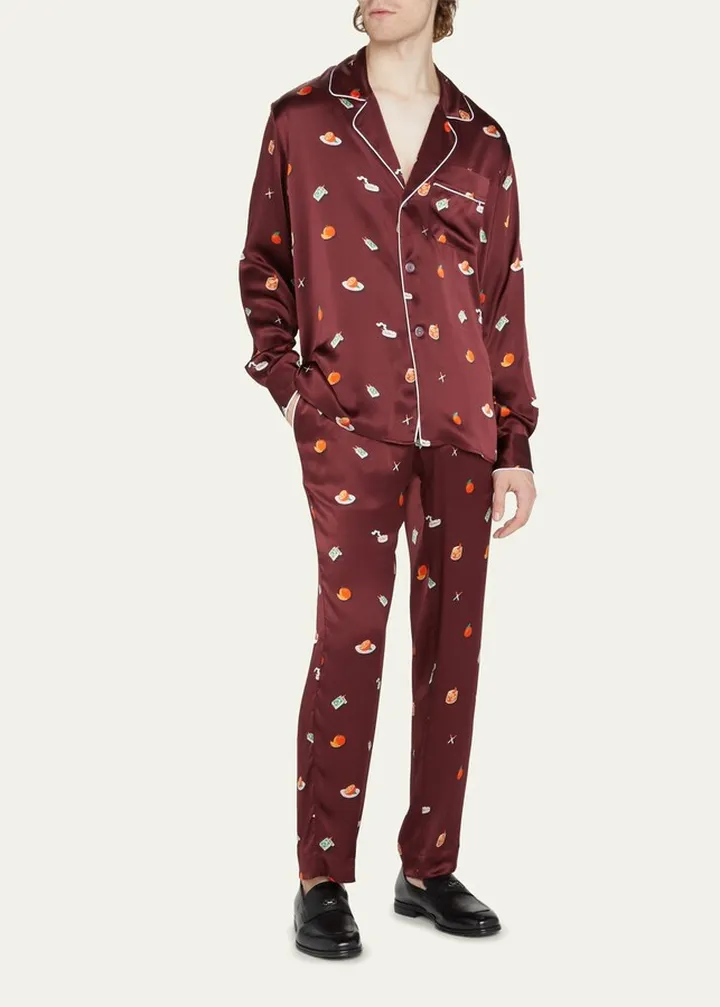 Men's Old Fashioned & Cigarettes Pajama Pants