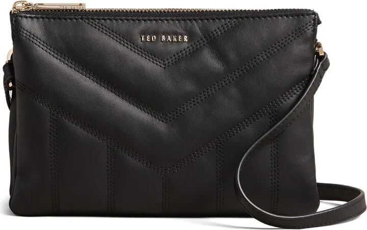 Ayasini Quilted Leather Crossbody Bag
