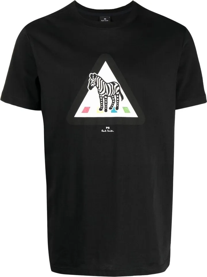 Zebra Crossing organic cotton T-shirt
