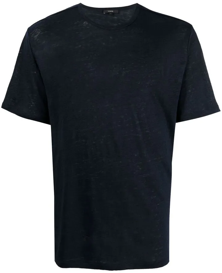 crew neck linen T-shirt