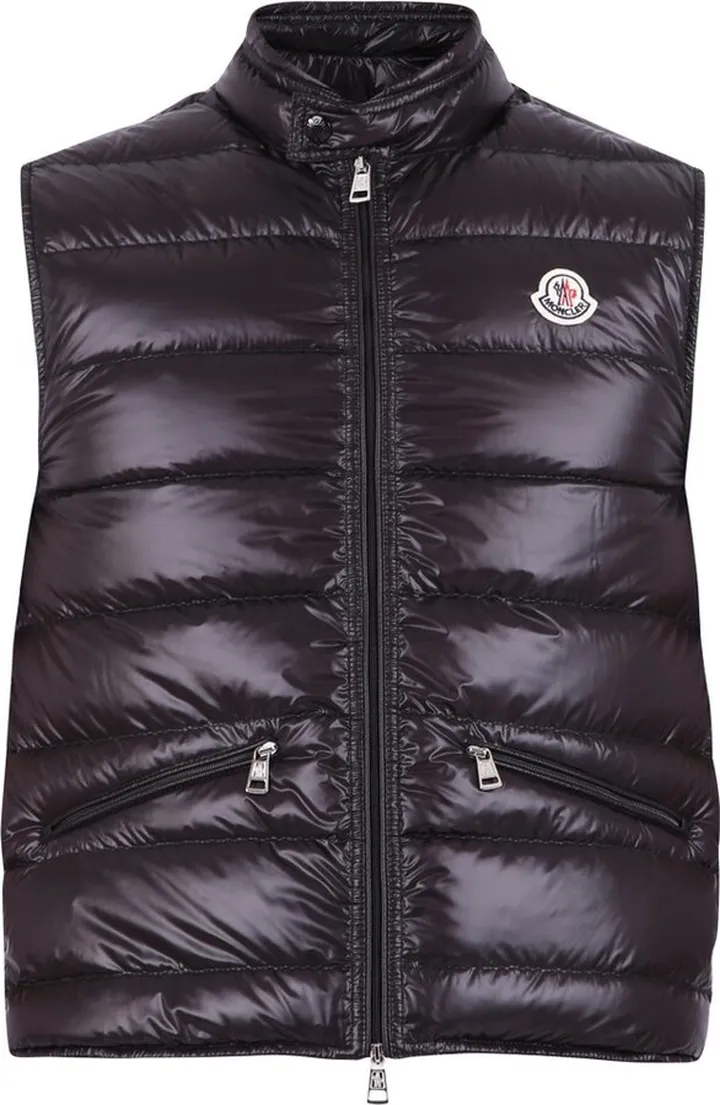 Moncler Logo Patch Padded Gilet