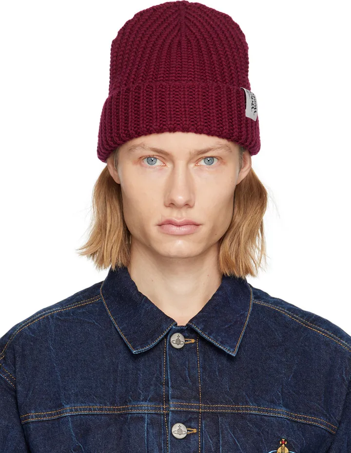 Vivienne Westwood Red Classic Beanie