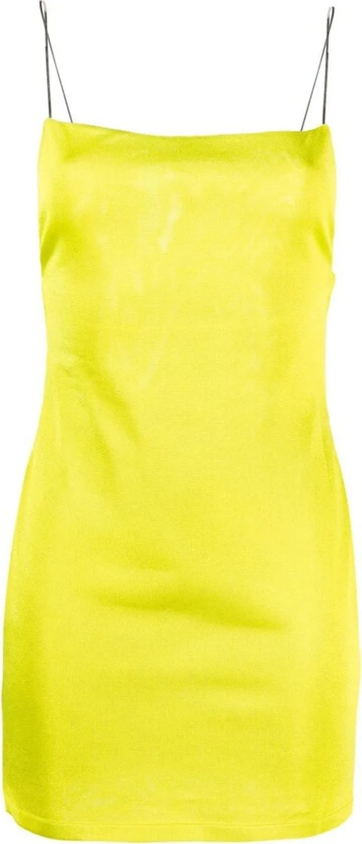 Hira metallic straps minidress