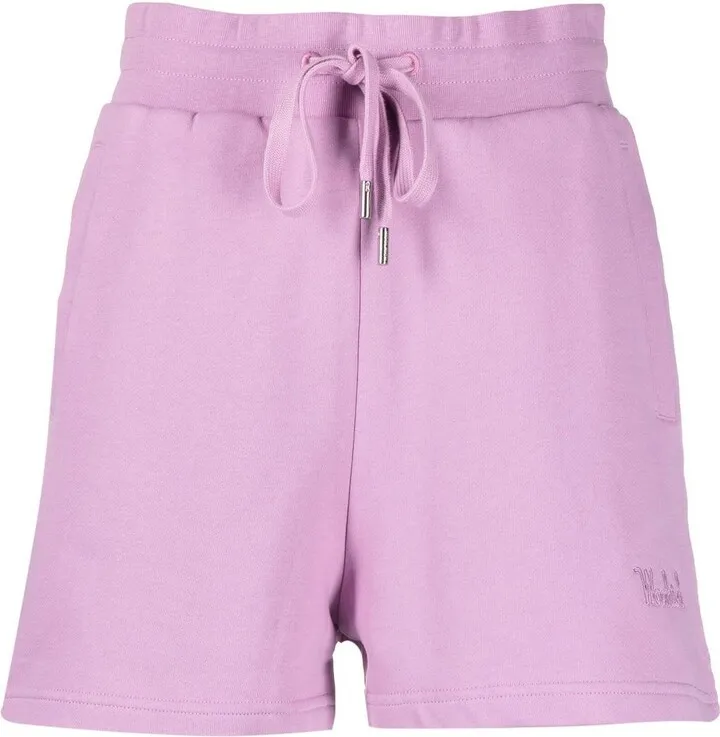 Embroidered-Logo Cotton Shorts