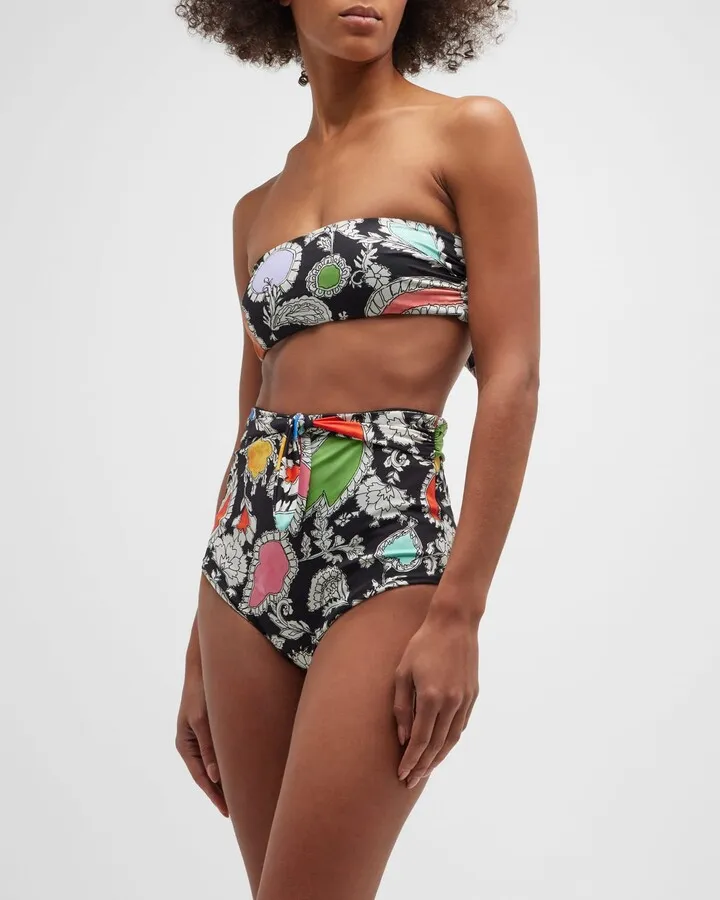 Jay High-Waisted Bikini Bottoms