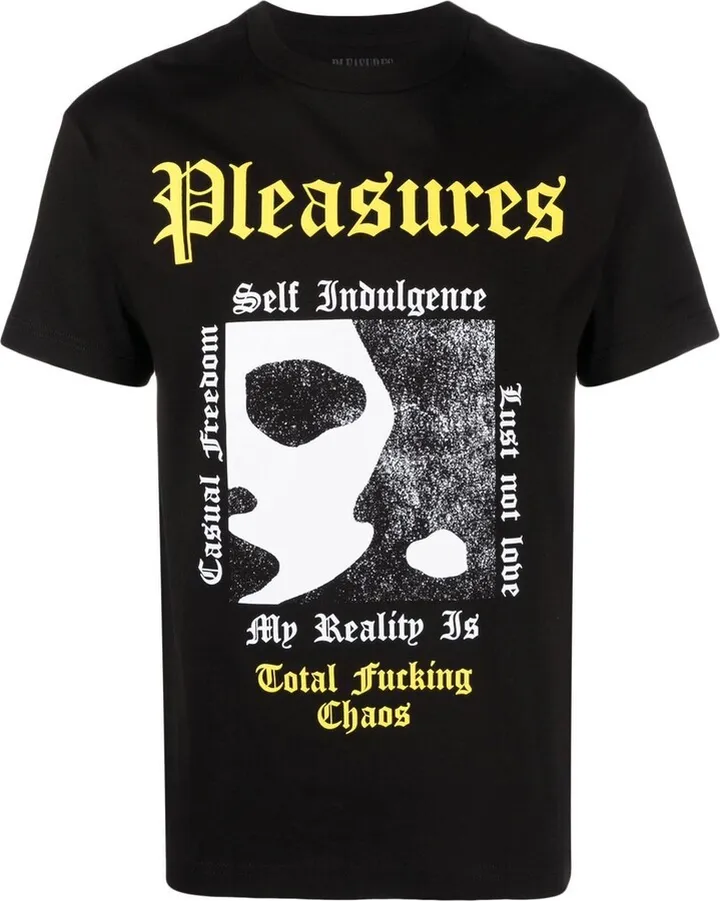 Reality logo-print short-sleeved T-shirt