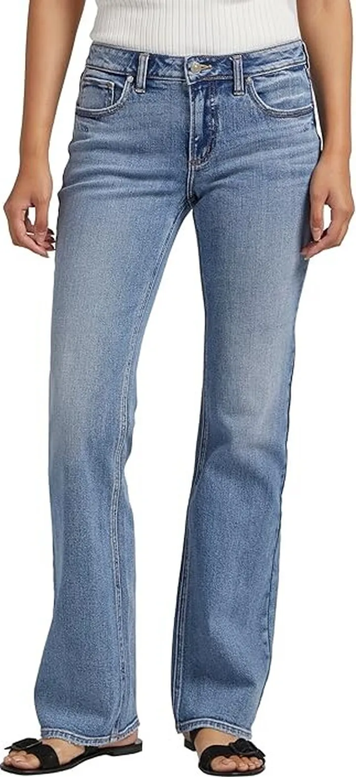 Silver Jeans Co. Be Low Low Rise Bootcut Jeans L26701SOC284 (Indigo) Women's Jeans