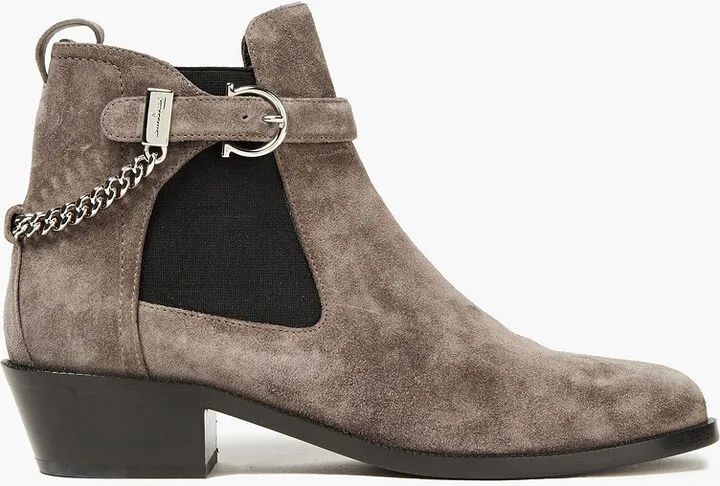 Ardisie embellished suede ankle boots