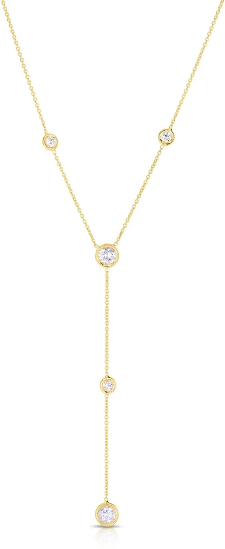 Diamond Station Y-Necklace
