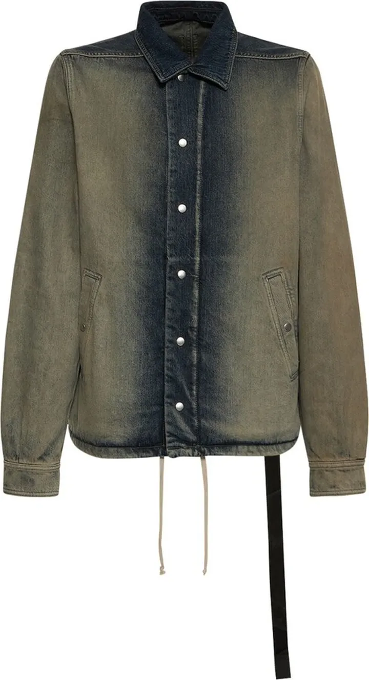 Gradient denim jacket
