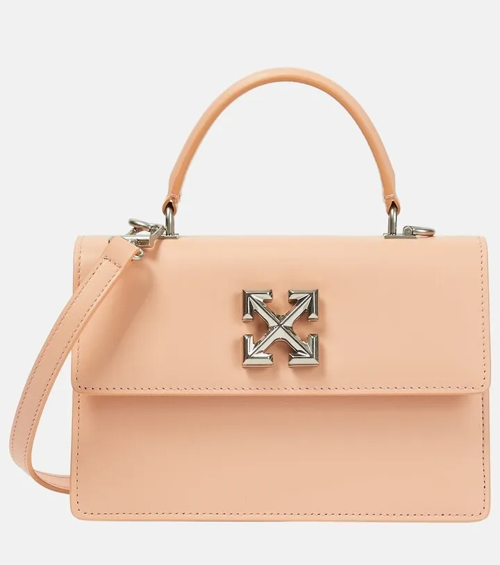 Jitney leather shoulder bag
