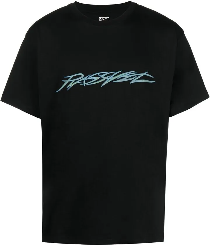 logo-print cotton T-shirt