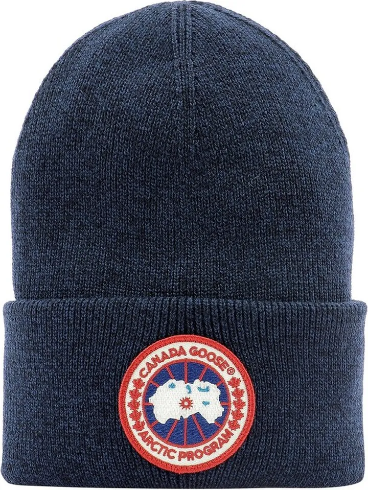 Canada Goose Logo Patch Beanie