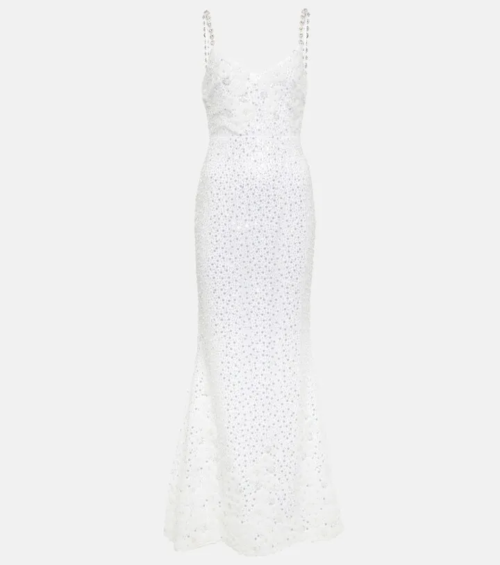 Embellished maxi dress