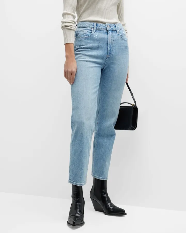 Sarah Straight Ankle Jeans