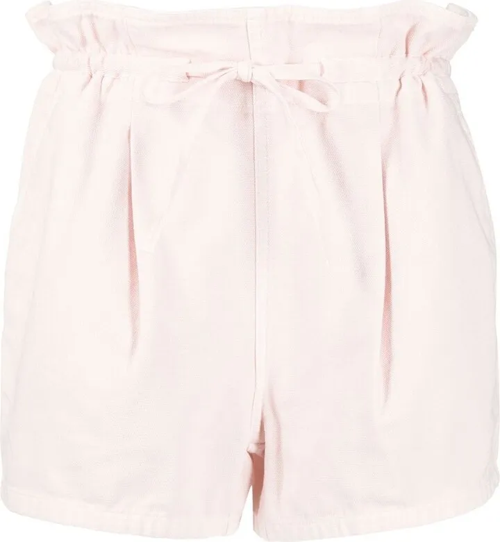Paperbag-Waist Shorts