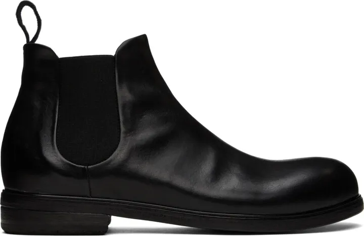 Marsèll Black Zucca Media Chelsea Boots