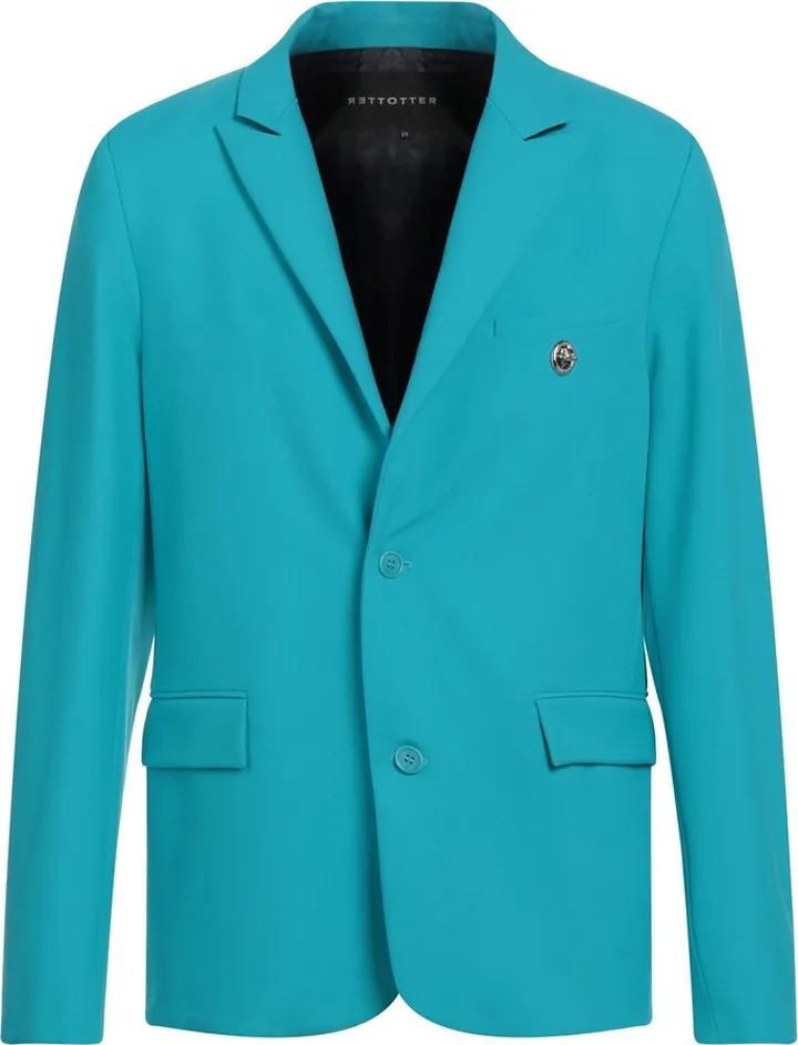 Suit Jacket Turquoise