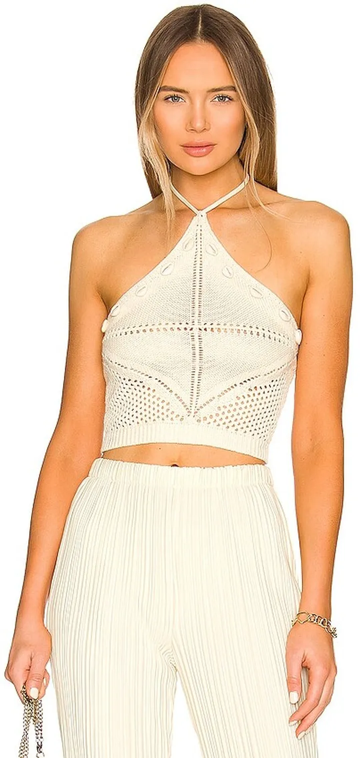 Astoria Crochet Halter Top
