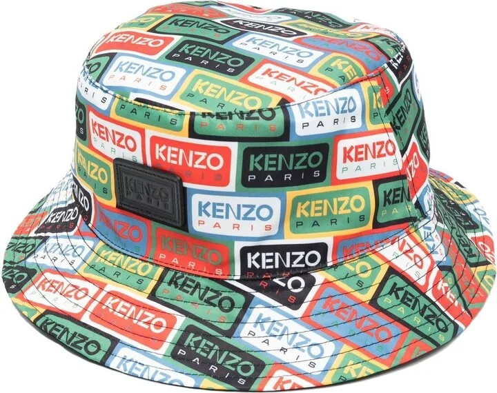 Logo-Print Reversible Bucket Hat