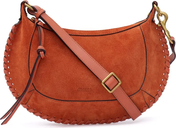 Oskan Moon Suede Shoulder Bag