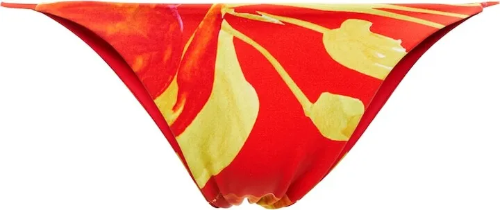 Mini Ring high-rise bikini bottoms