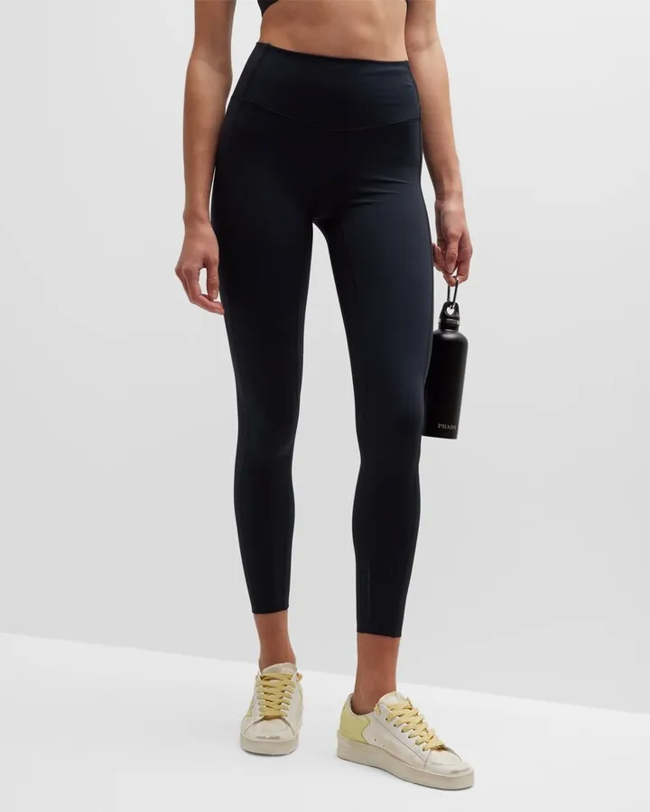 Jet Black Action Leggings