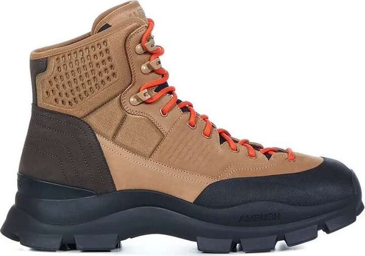 Ambush Logo Detailed Lace-Up Hiking Boots