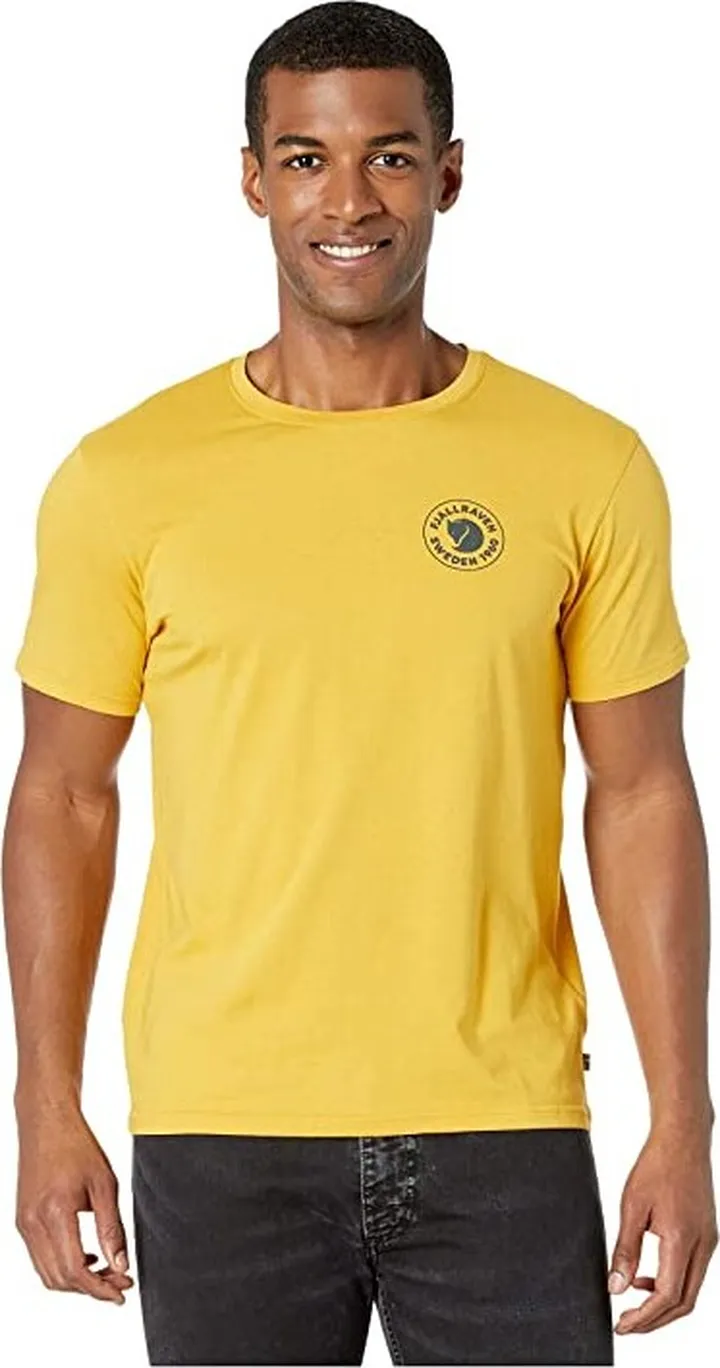 Fjallraven 1960 Logo T-Shirt (Ochre) Men's Clothing