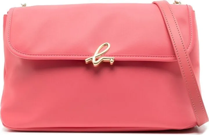 Logo-Plaque Detail Crossbody Bag