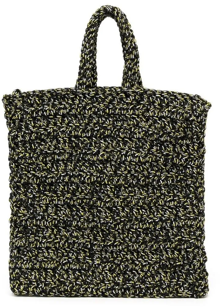 Alia crochet tote-bag