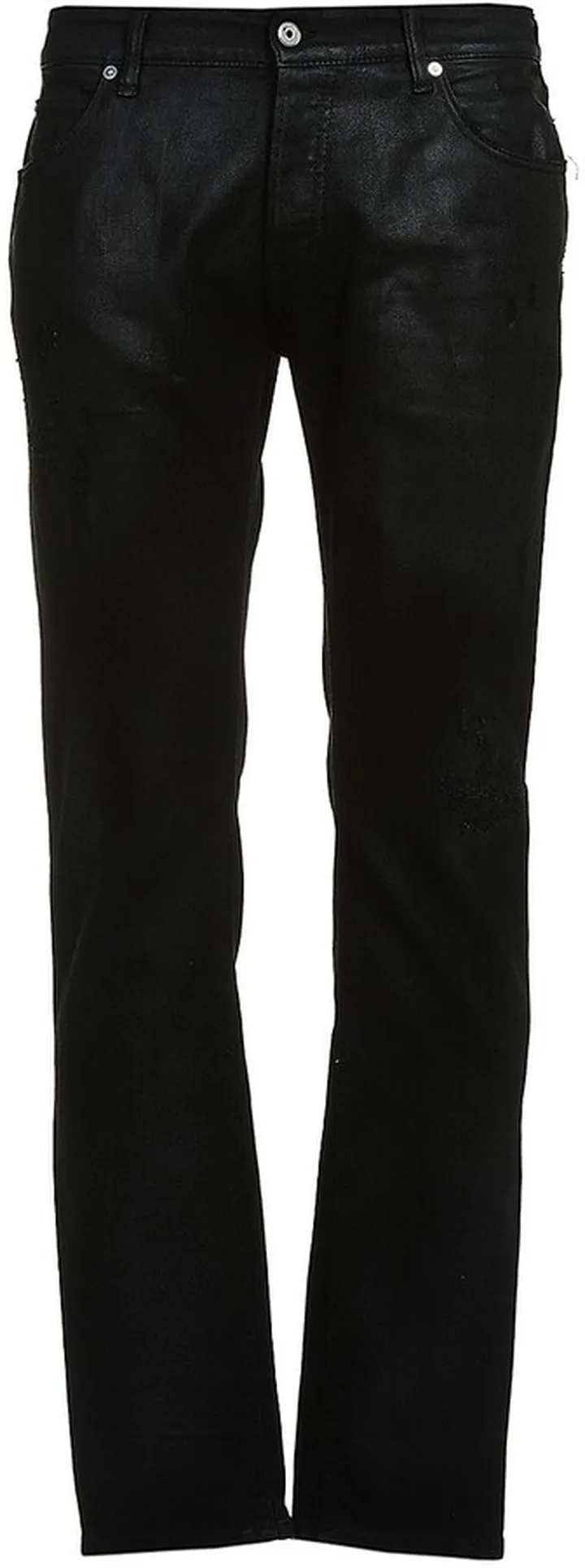 Paint Splatter Low-Rise Jeans