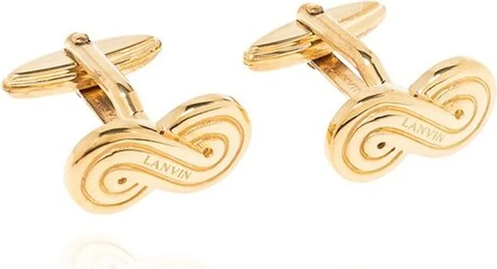 Lanvin Logo Engraved Cufflinks