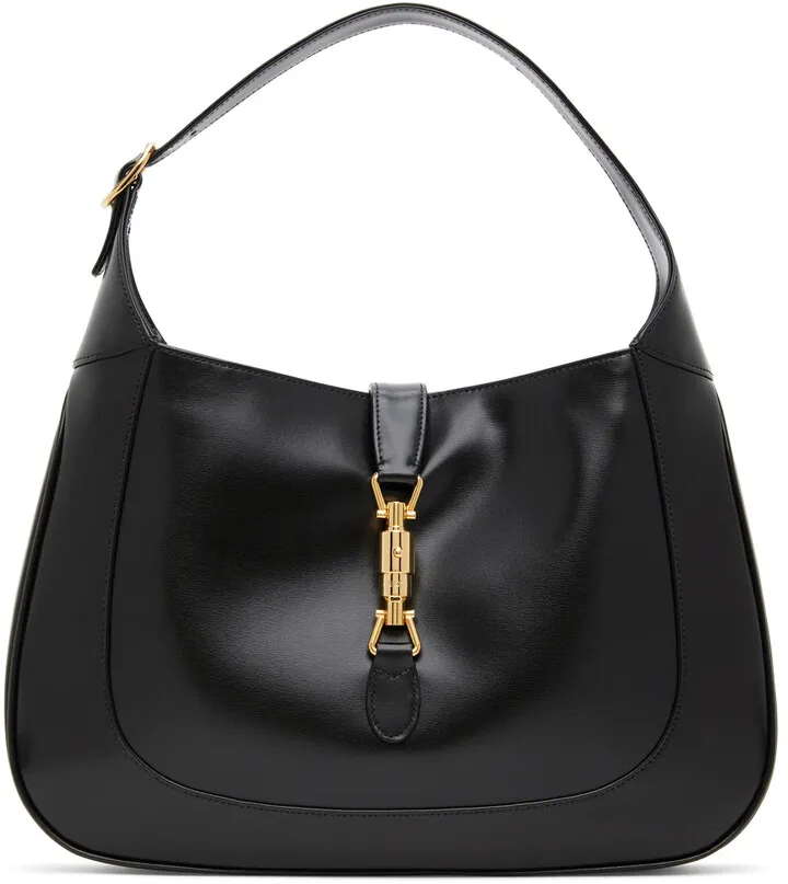 Gucci Black Medium Jackie 1961 Bag