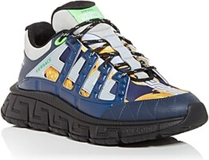 Versace Men's Barocco 660 Trigreca Low Top Sneakers