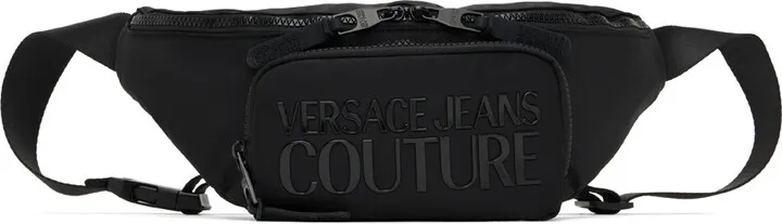 Versace Jeans Couture Black Range Belt Bag
