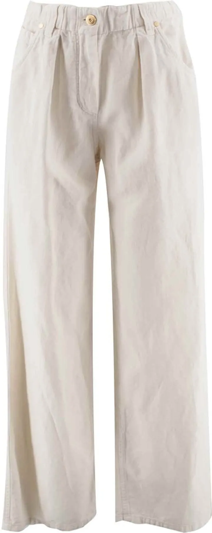 Straight Trousers With A High Waist