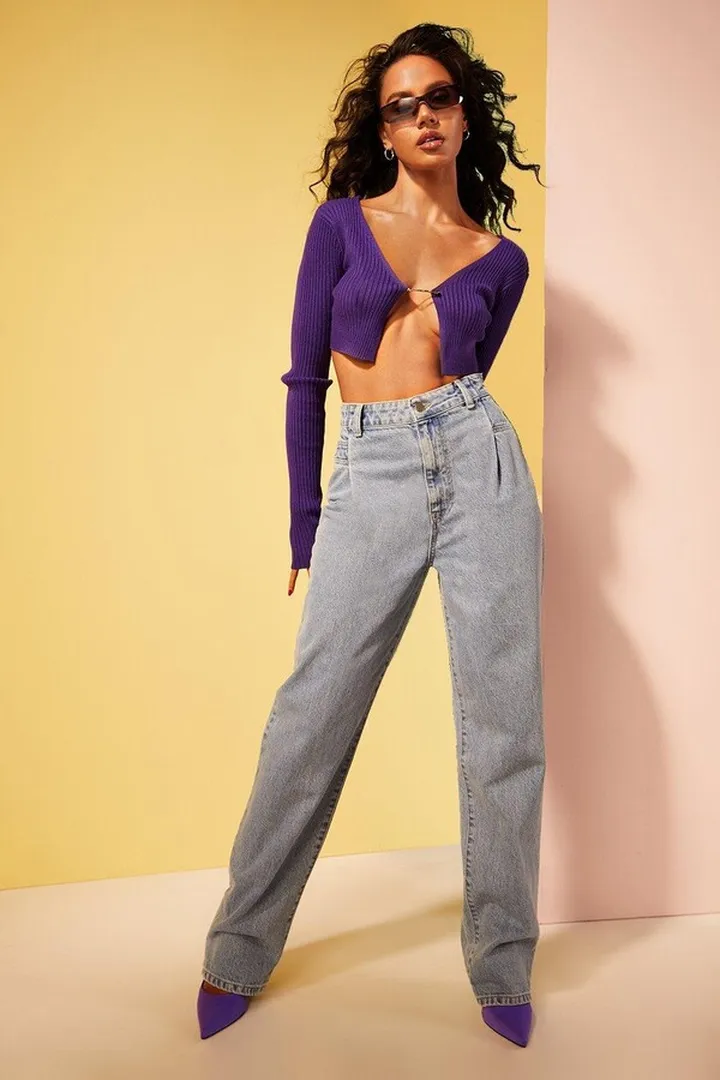 High Waisted 90s Fit Dad Jeans
