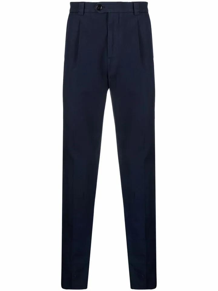 Straight-Leg Chino Trousers