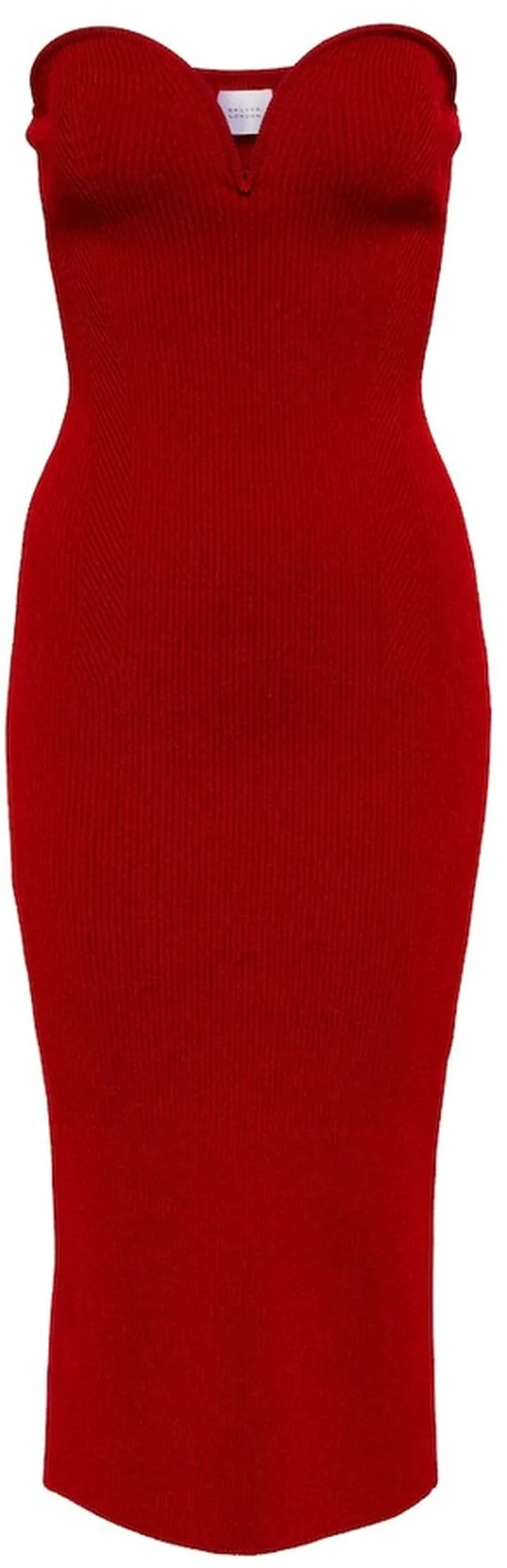 Thalia bustier midi dress