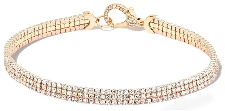 18kt Yellow Gold Diamond Bracelet