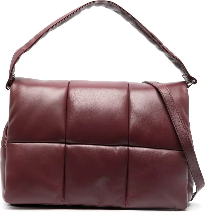 Wanda quilted leather shoulder bag