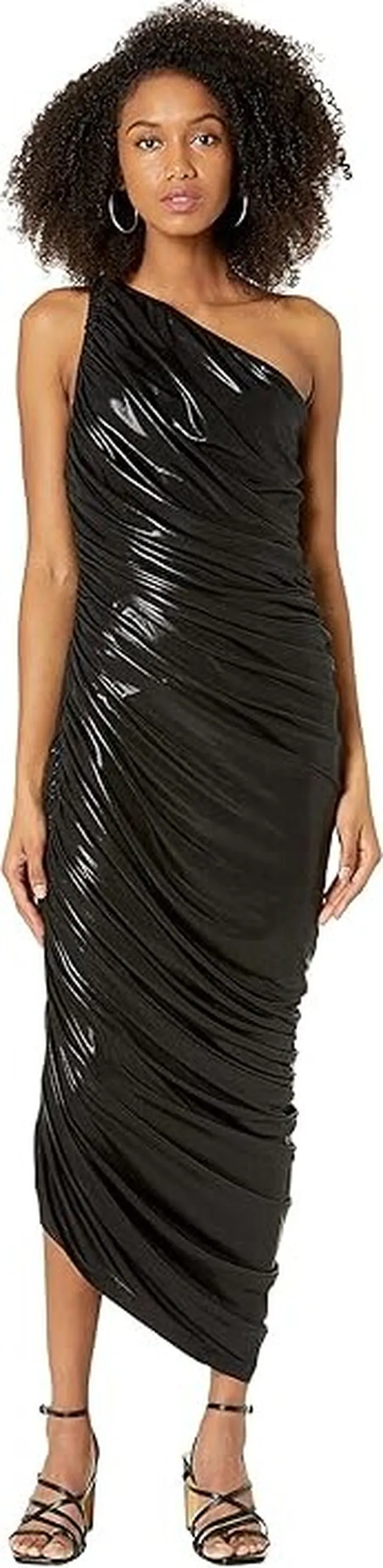 Norma Kamali Diana Gown (Black 1) Women's Dress