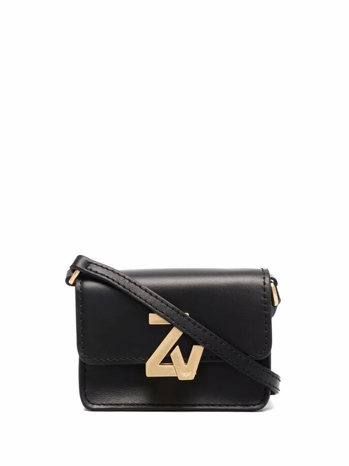 Monogram logo shoulder bag