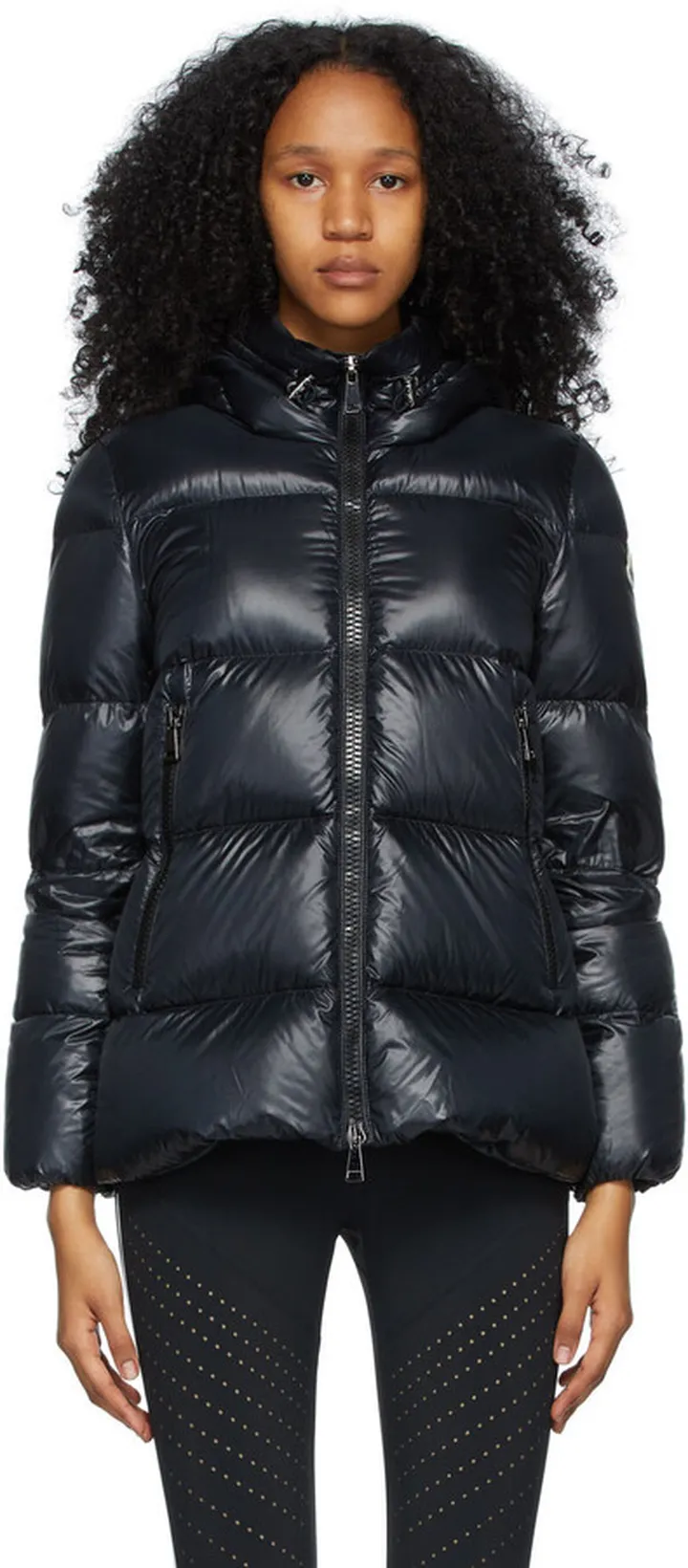 Moncler Black Down Serrite Jacket