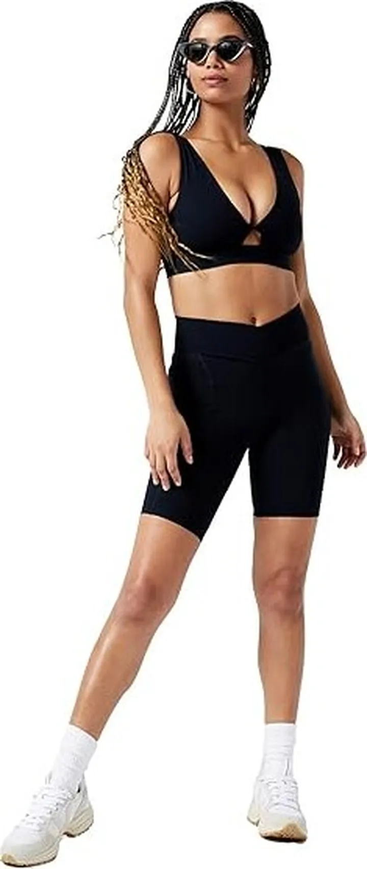 L*Space Carter Bike Shorts (Black) Women's Casual Pants