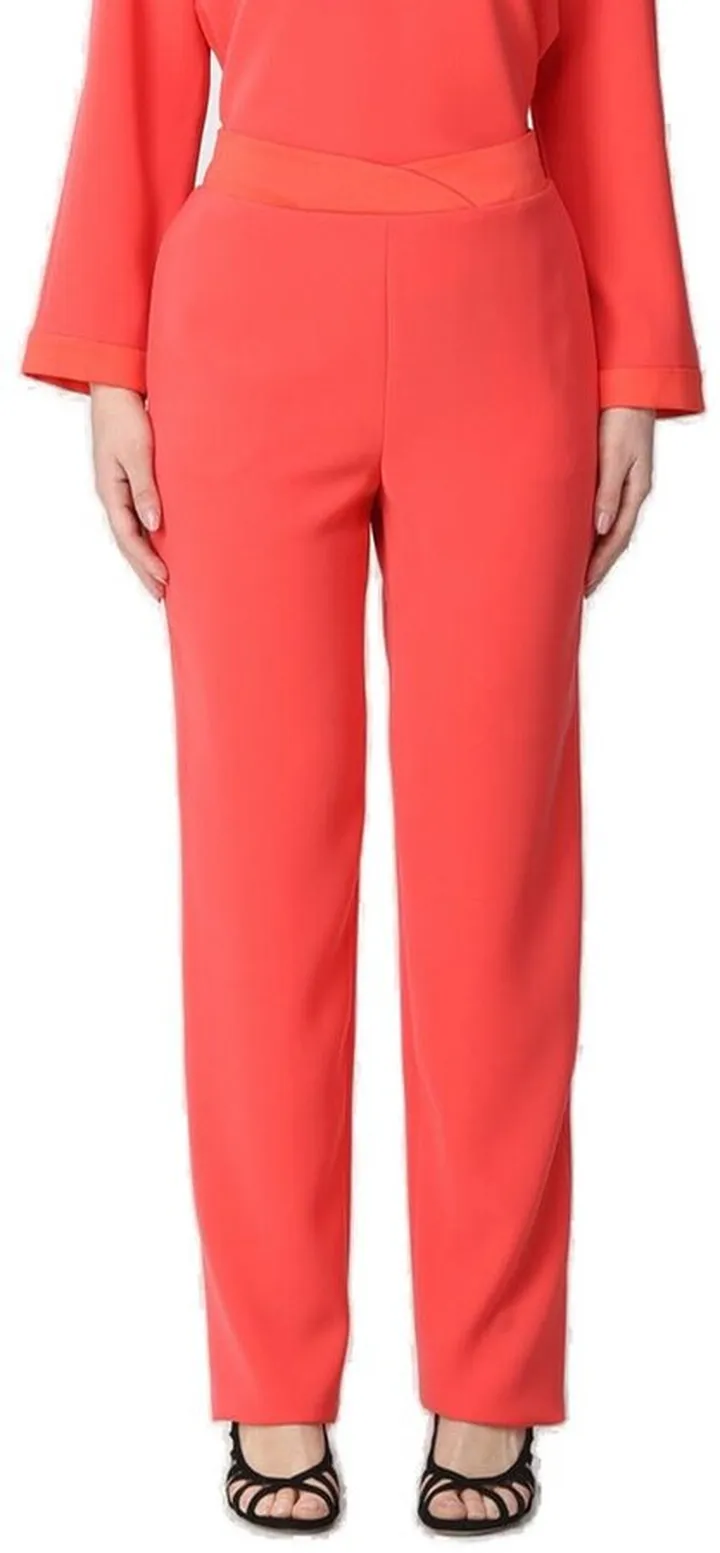 Emporio Armani High-Waisted Cropped Trousers