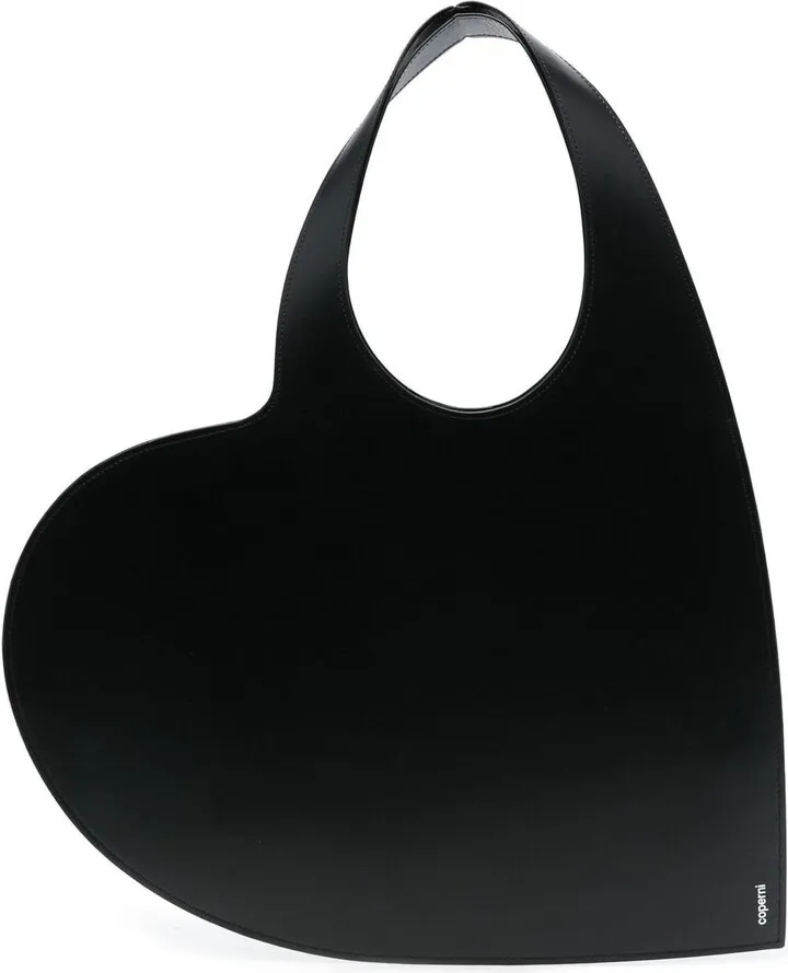 Black Heart Tote Bag